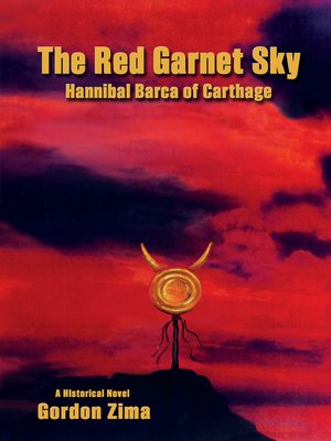 cover image of The Red Garnet Sky